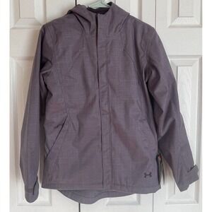 Under Armour ColdGear Storm Hooded Sienna 3 in 1 Jacket Ski Snowboard Women's XS
